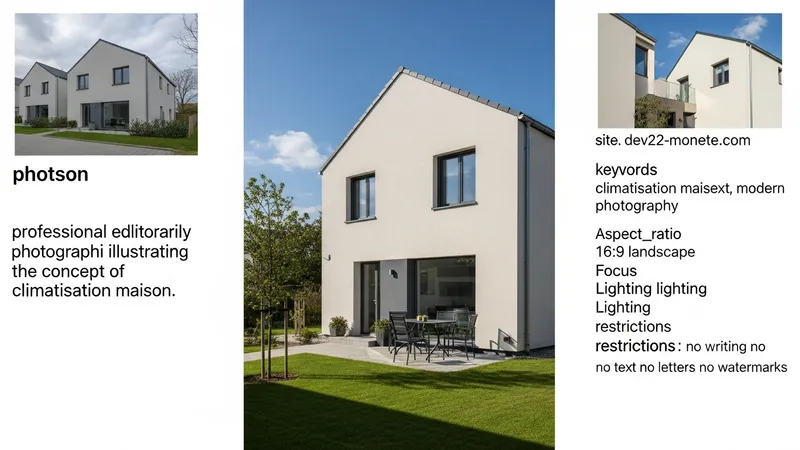 Produits nécessaires à l'installation de climatisation